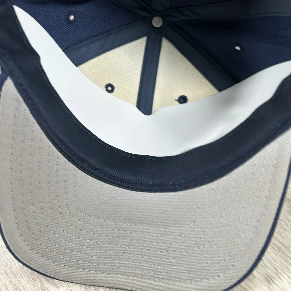 VTG Logo Athletic Dallas Cowboys Fited 7 1/4 Hat NFL Football Blue‎ Wool Cap